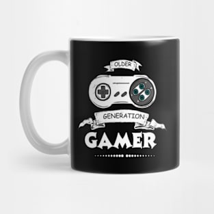 Video Older Generation Gamer Mug